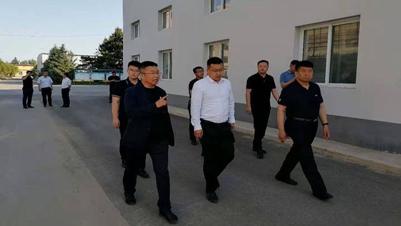 县委副书记、代县长苑振超到公司调研