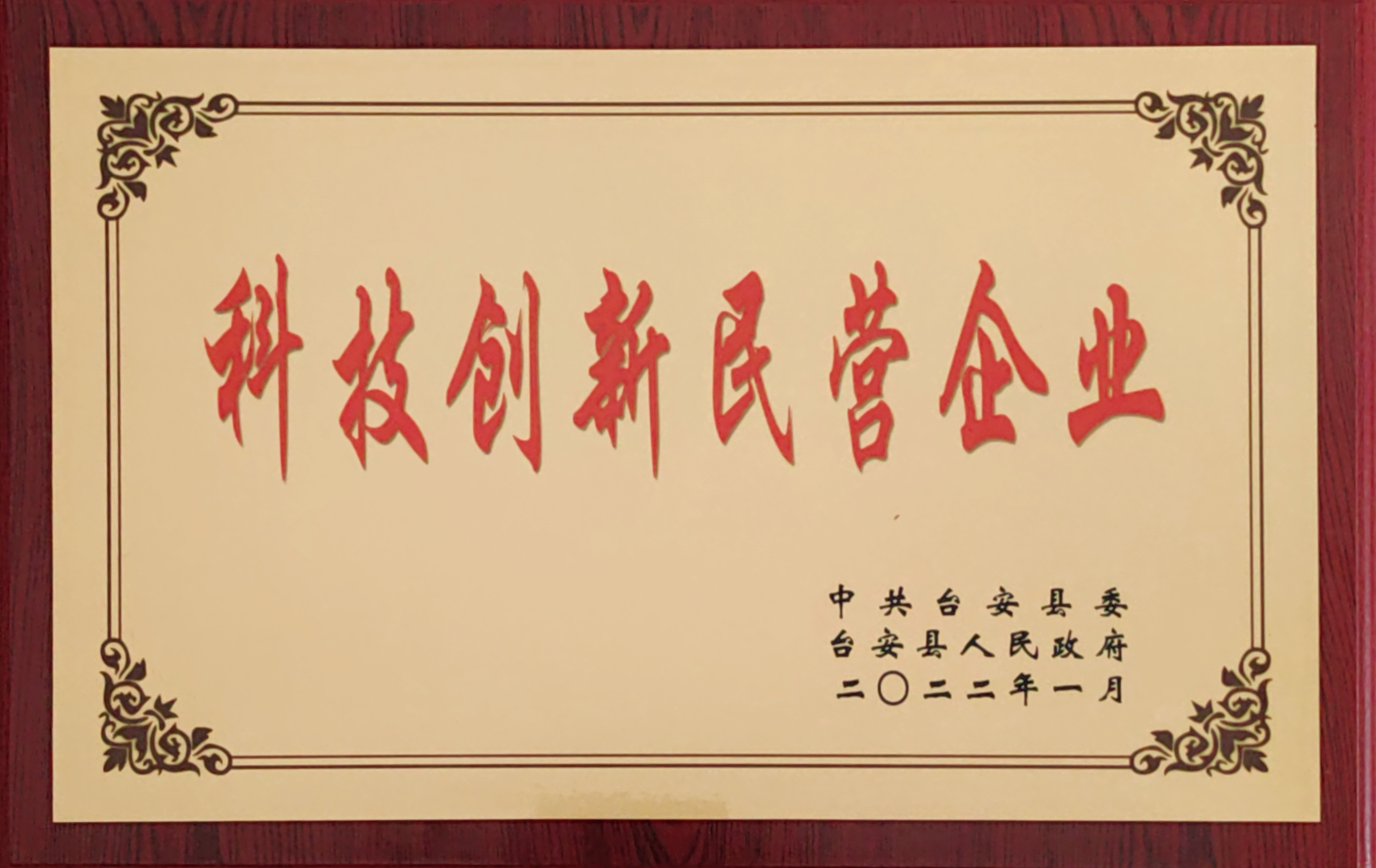 公司荣获科技创新民营企业、“四改项目”优秀企业两项殊荣